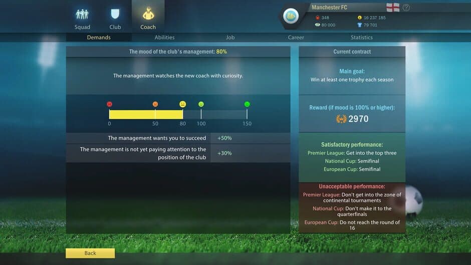 Скриншот 3 из Football, Tactics & Glory: Manager's Journey