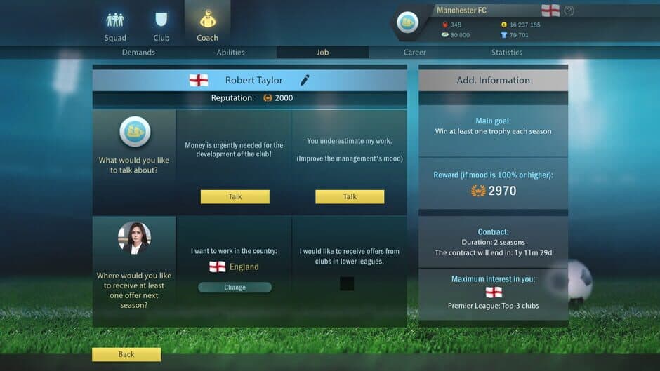 Скриншот 10 из Football, Tactics & Glory: Manager's Journey