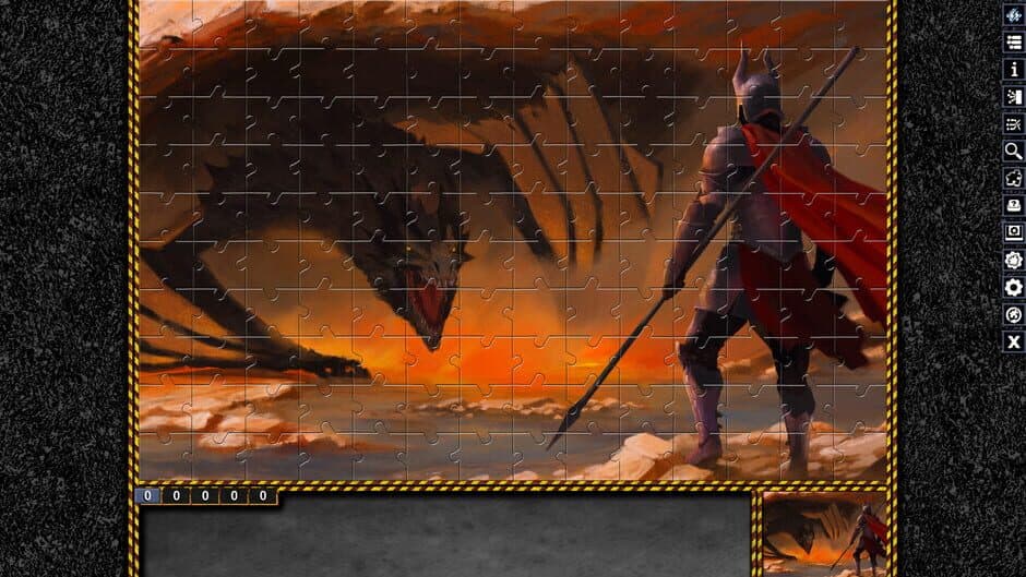 Скриншот 6 из Pixel Puzzles: Illustrations & Anime - Jigsaw Pack: Dragons 2