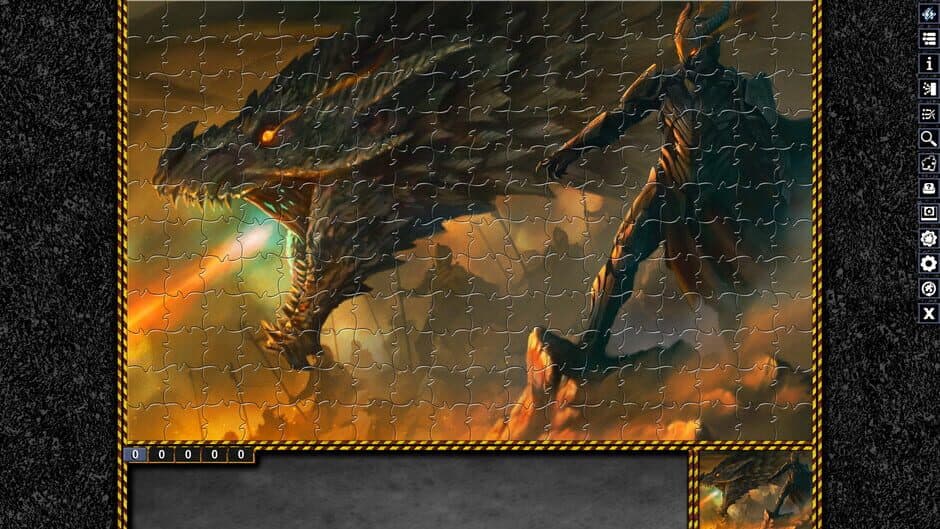 Скриншот 9 из Pixel Puzzles: Illustrations & Anime - Jigsaw Pack: Dragons 2