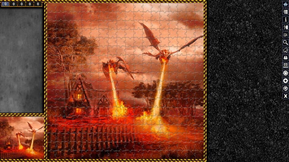 Скриншот 10 из Pixel Puzzles: Illustrations & Anime - Jigsaw Pack: Dragons 2