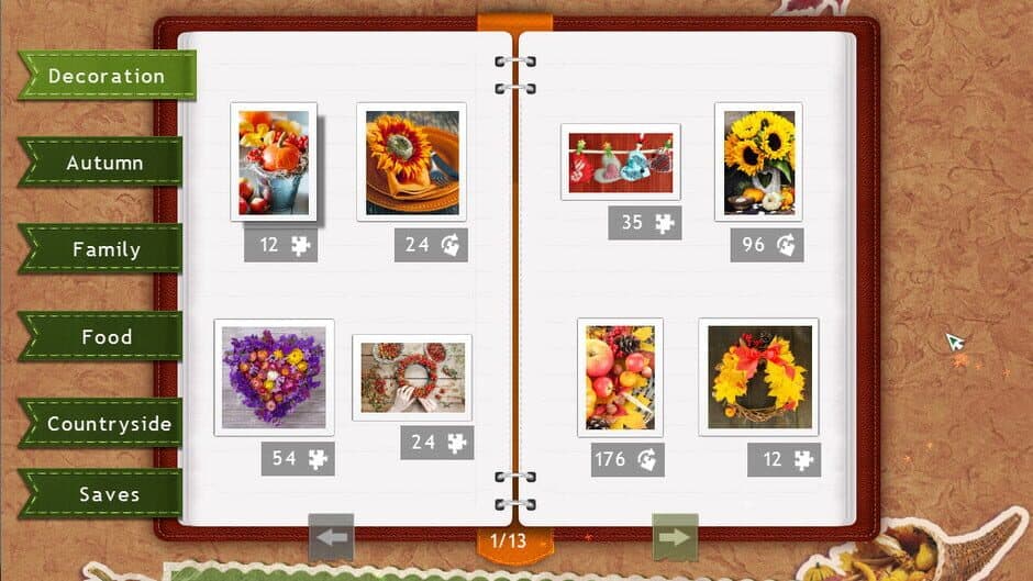 Скриншот 1 из Holiday Jigsaw: Thanksgiving Day