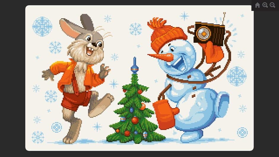 Скриншот 4 из Coloring Game 4: Winter