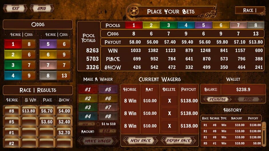 Скриншот 3 из Cruise Ship Horse Racing