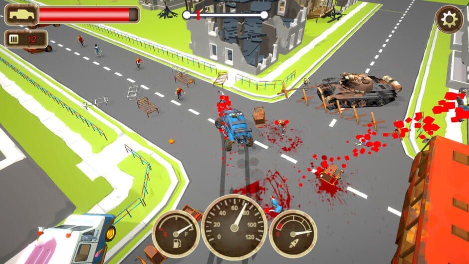 Скриншот 2 из Zombie Crush Driver