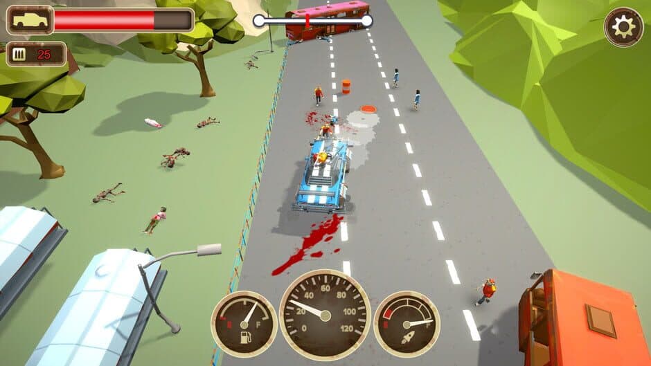 Скриншот 3 из Zombie Crush Driver