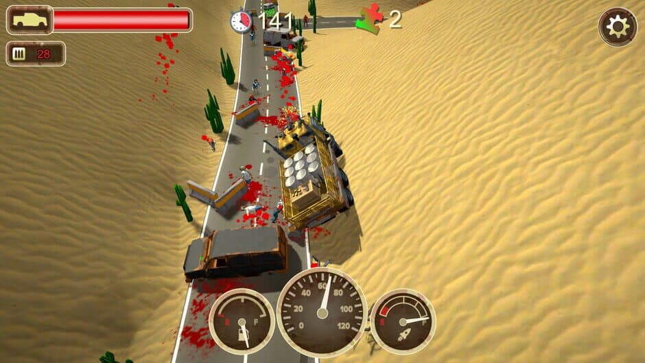 Скриншот 4 из Zombie Crush Driver
