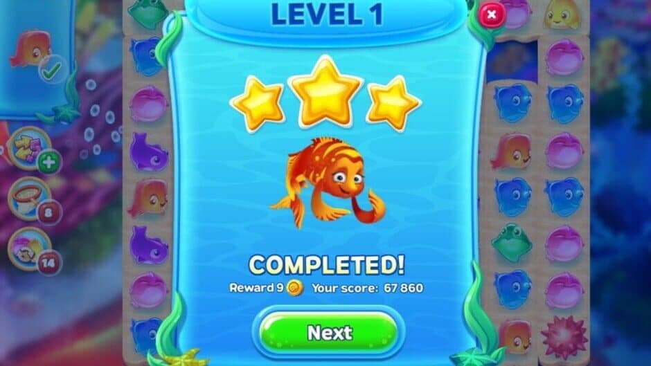 Скриншот 1 из Flying Fish Quest