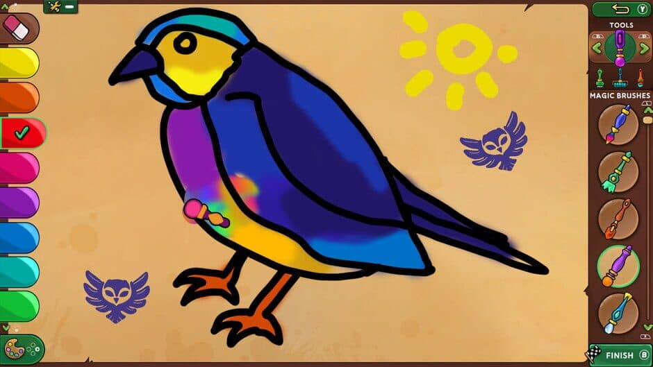 Скриншот 5 из Red Wings: Coloring Planes