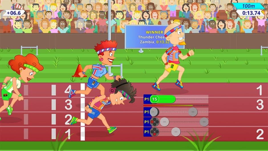 Скриншот 1 из Crazy Athletics: Summer Sports and Games