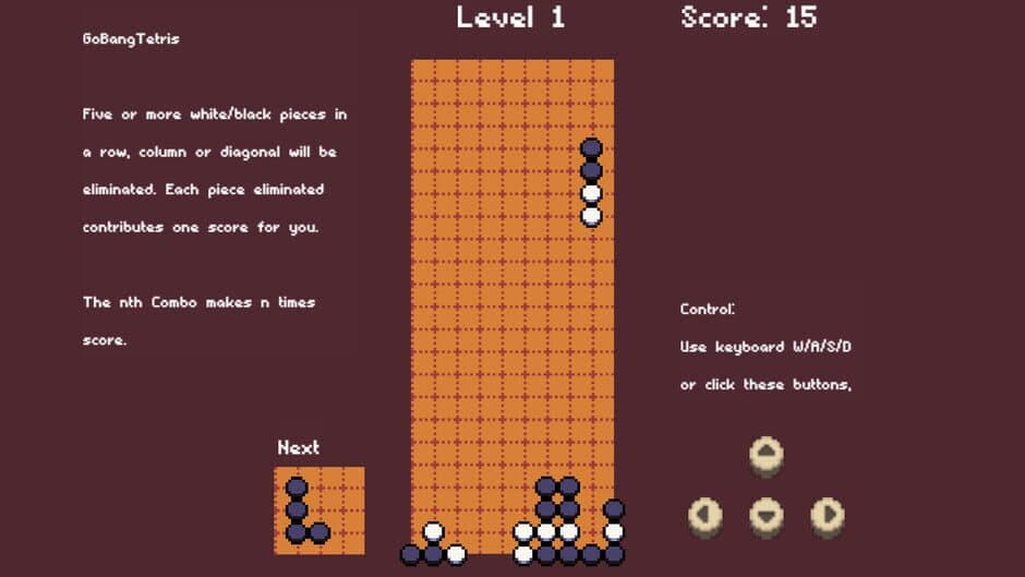 Скриншот 3 из GoBangTetris