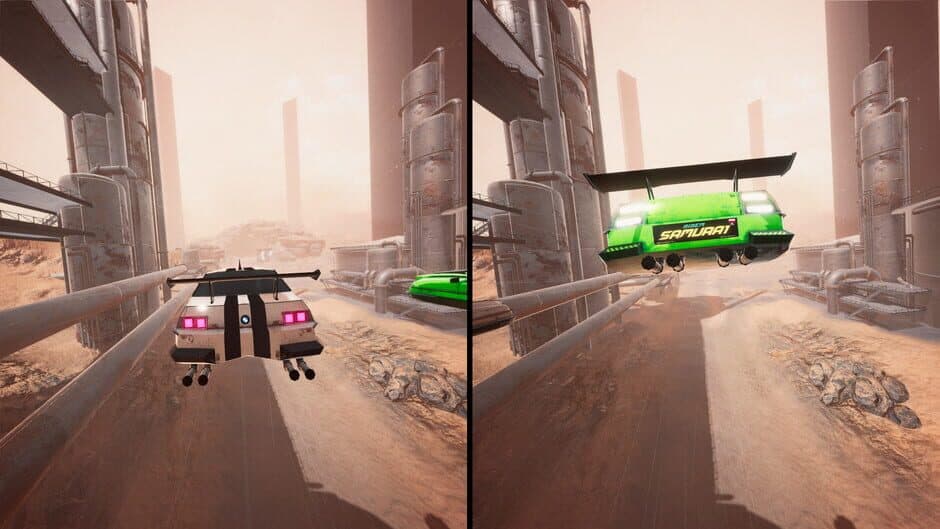 Скриншот 6 из Hovercars 3077: Underground racing