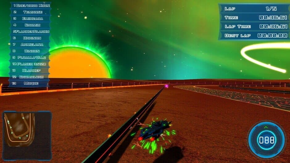 Скриншот 3 из Galactic Racing Online