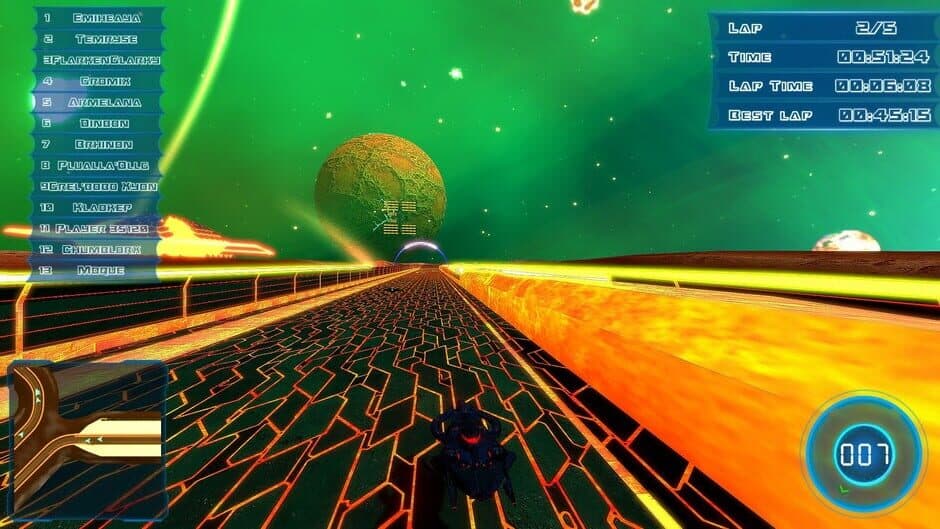 Скриншот 1 из Galactic Racing Online