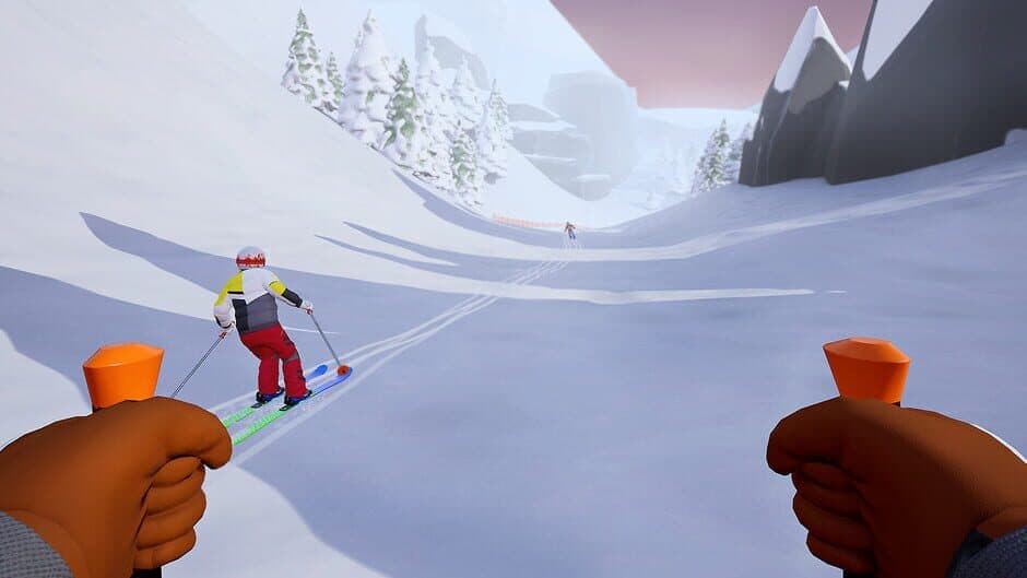 Скриншот 1 из Skiing VR