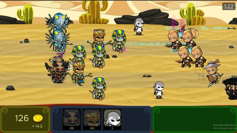 Скриншот 3 из Undeads vs. Humans