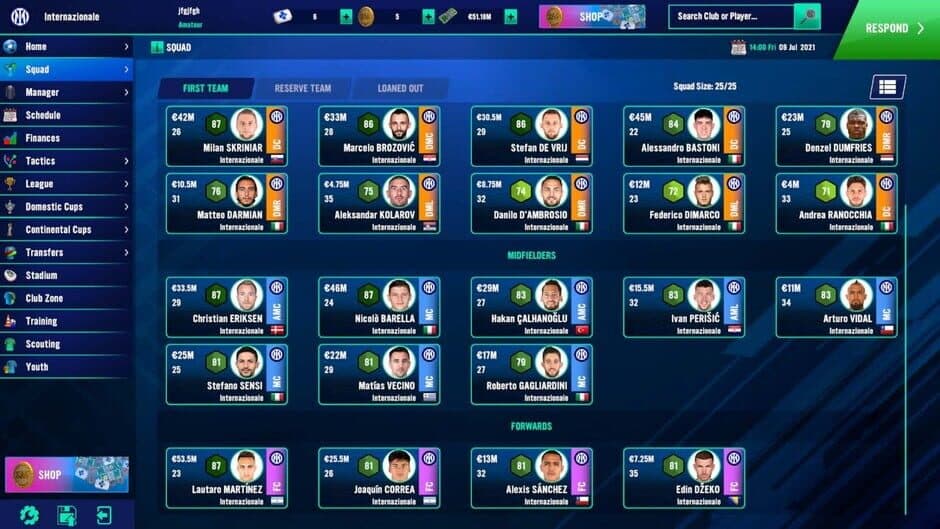 Скриншот 3 из Soccer Manager 2022