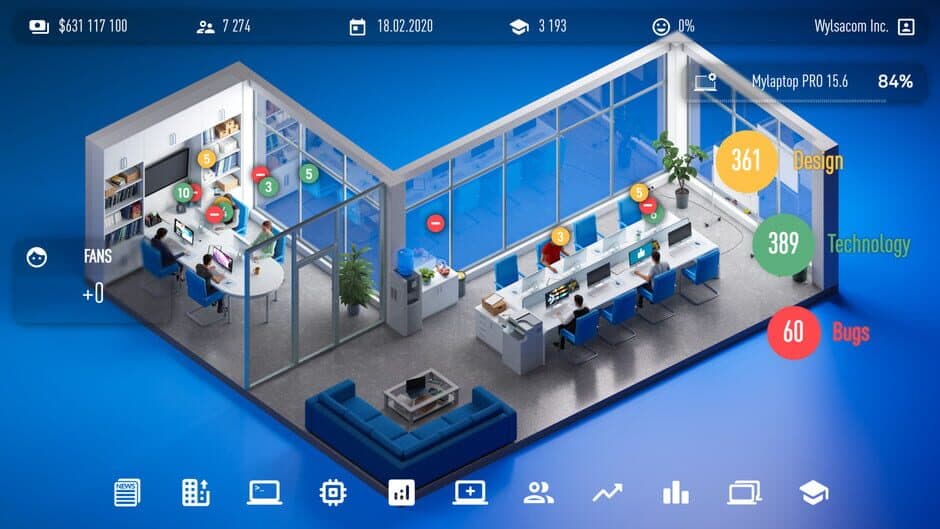 Скриншот 1 из Laptop Tycoon