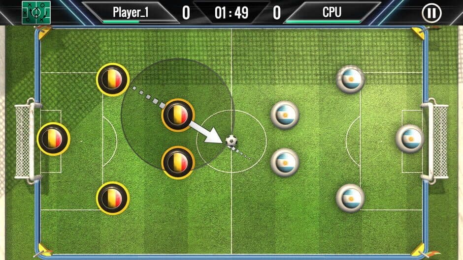 Скриншот 1 из Finger Football