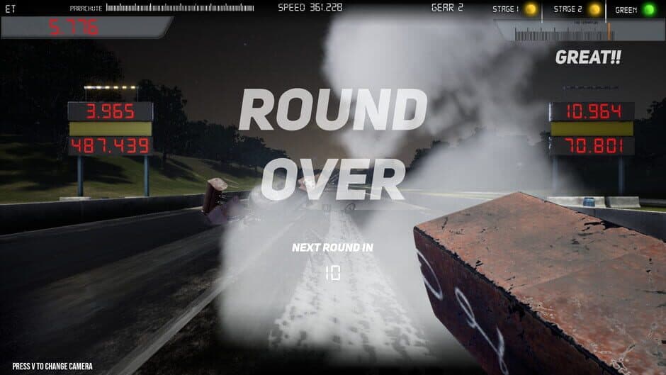 Скриншот 2 из Drag Battle Top Fuel