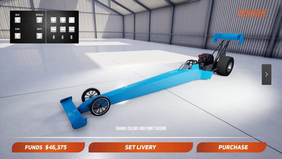 Скриншот 6 из Drag Battle Top Fuel