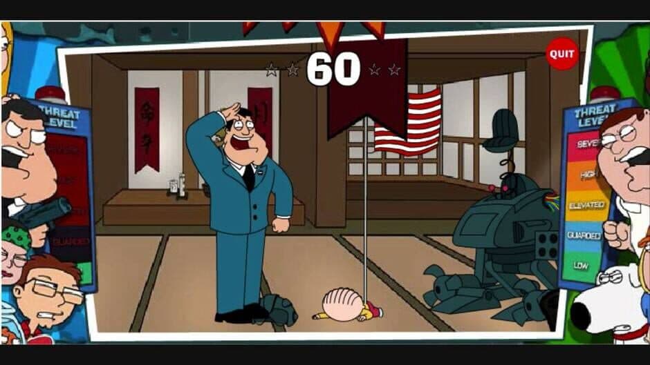 Скриншот 2 из American Dad vs. Family Guy: Kung-Fu II Turbo! Hyper-Mega Edition