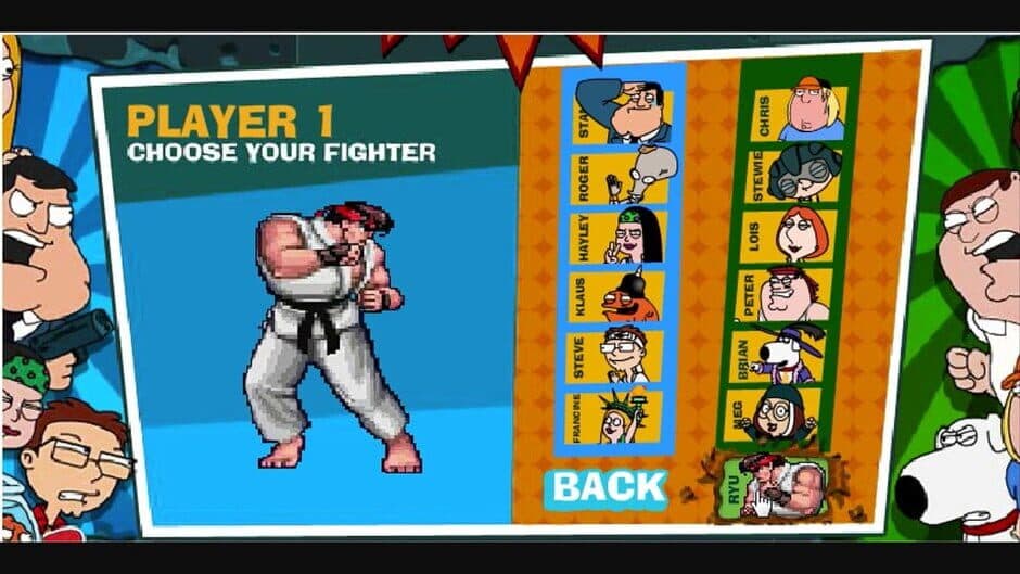 Скриншот 4 из American Dad vs. Family Guy: Kung-Fu II Turbo! Hyper-Mega Edition