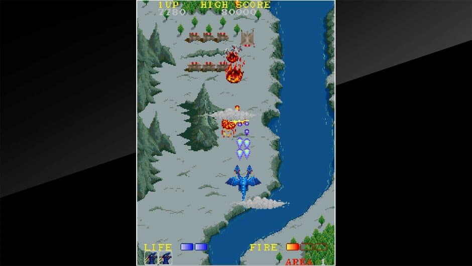 Скриншот 3 из Arcade Archives: Dragon Spirit
