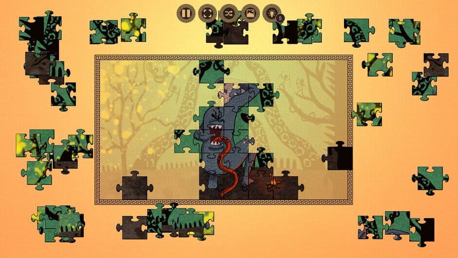 Скриншот 1 из Jigsaw Bestiary