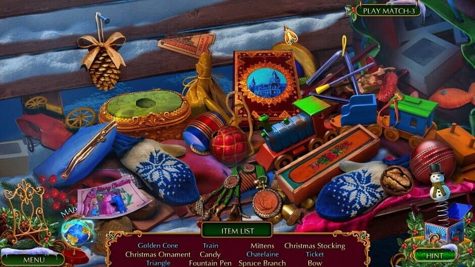 Скриншот 8 из The Christmas Spirit: Golden Ticket - Collector's Edition