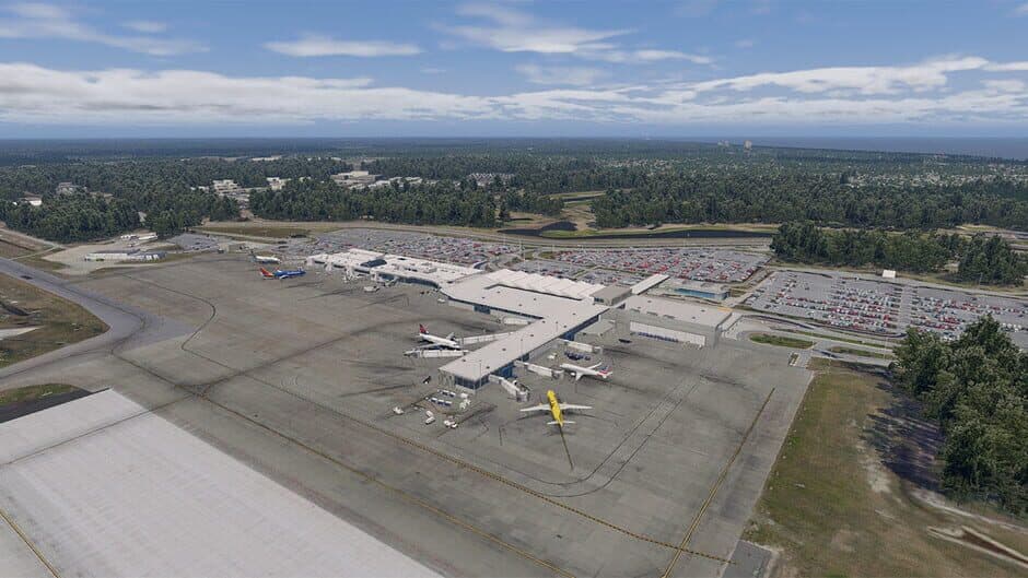 Скриншот 4 из X-Plane 11: Verticalsim - KMYR: Myrtle Beach International Airport XP