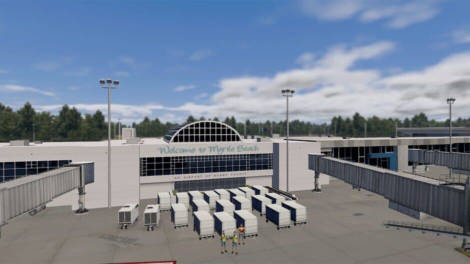 Скриншот 2 из X-Plane 11: Verticalsim - KMYR: Myrtle Beach International Airport XP