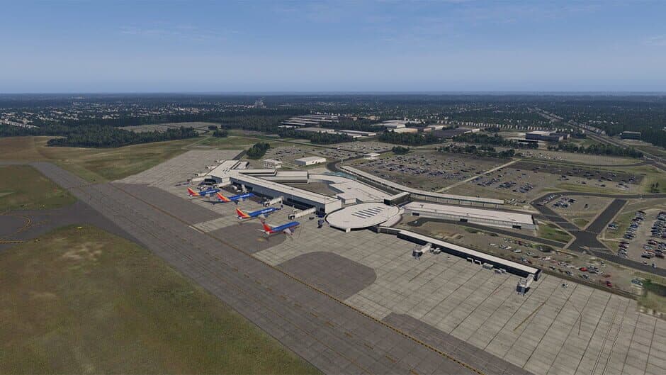 Скриншот 1 из X-Plane 11: Verticalsim - KISP: Long Island MacArthur Airport XP
