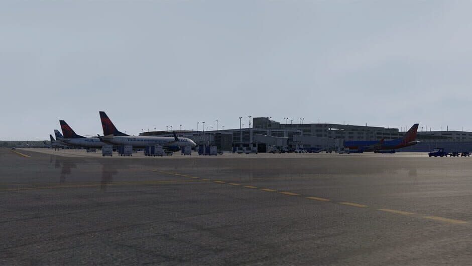 Скриншот 4 из X-Plane 11: Verticalsim - KPVD: T. F. Green Airport XP
