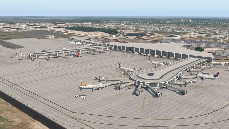 Скриншот 4 из X-Plane 11: Verticalsim - KMSY: New Orleans International Airport XP