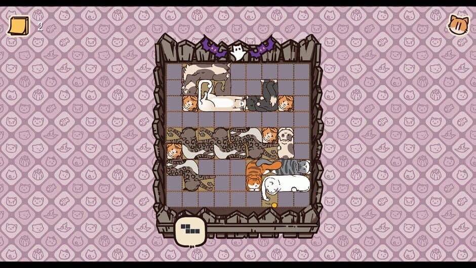 Скриншот 2 из Box Cats Puzzle: Halloween