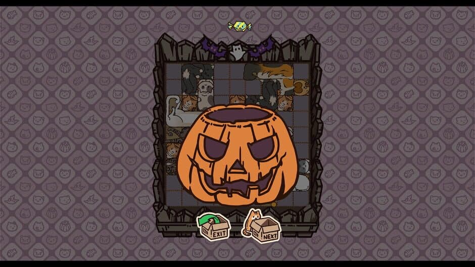 Скриншот 4 из Box Cats Puzzle: Halloween