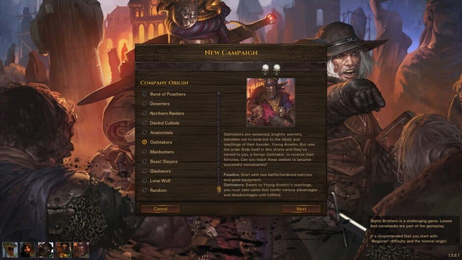 Скриншот 2 из Battle Brothers: Of Flesh and Faith
