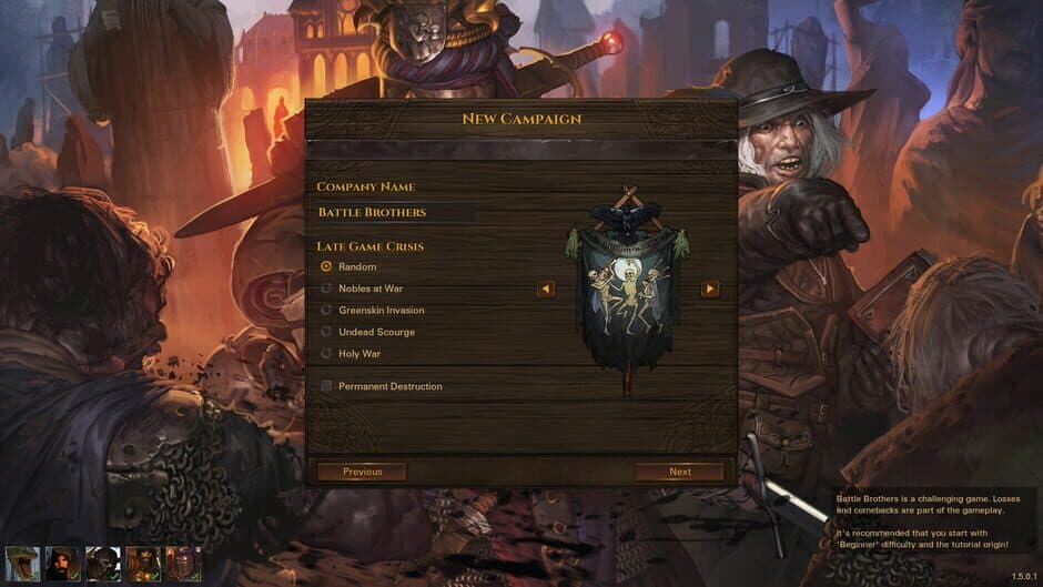 Скриншот 4 из Battle Brothers: Of Flesh and Faith