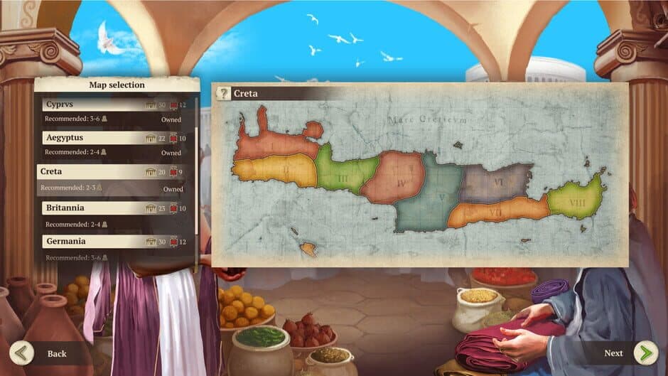Скриншот 1 из Concordia: Digital Edition - Aegyptus & Creta