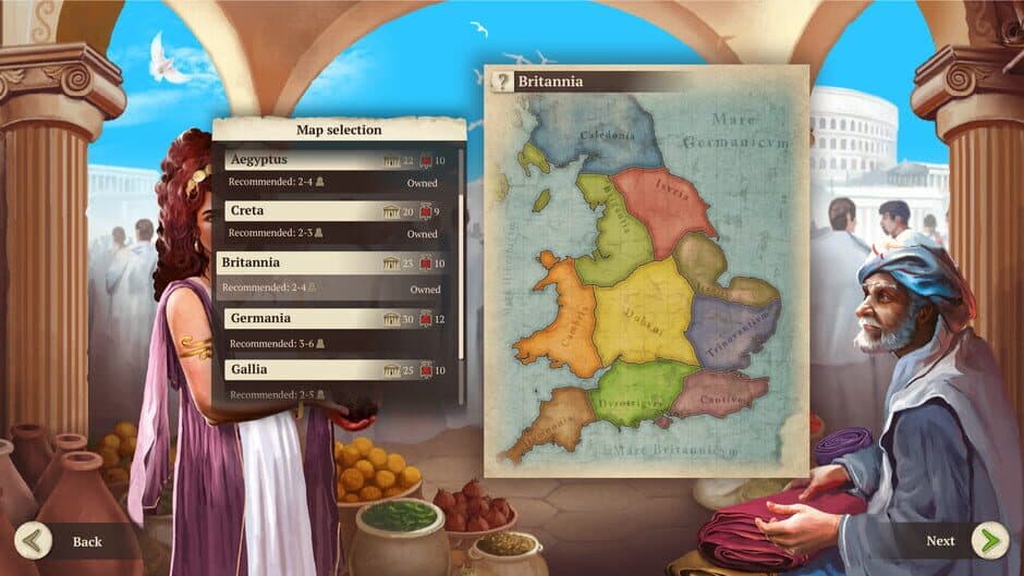 Скриншот 1 из Concordia: Digital Edition - Britannia & Germania