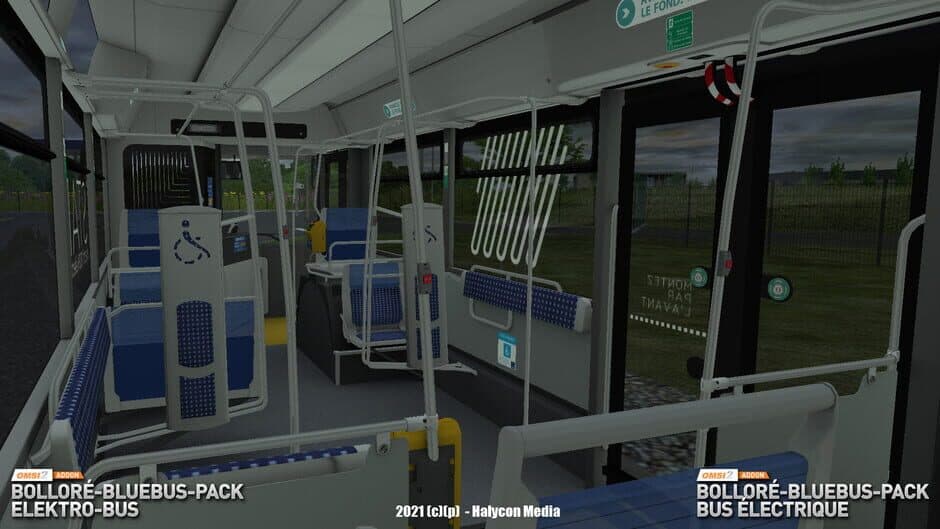 Скриншот 1 из OMSI 2: Bolloré-Bluebus-Pack Elektro-Bus