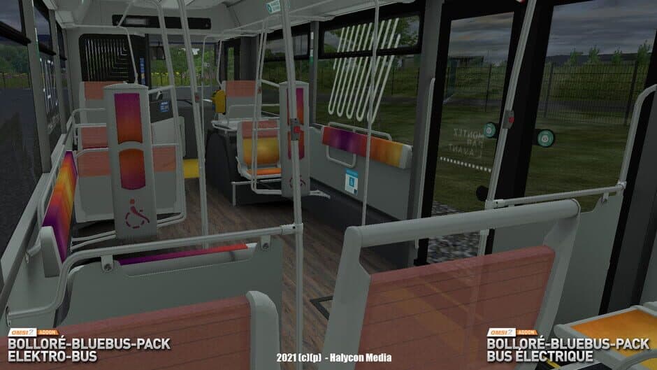 Скриншот 2 из OMSI 2: Bolloré-Bluebus-Pack Elektro-Bus