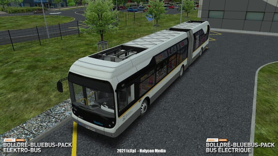 Скриншот 7 из OMSI 2: Bolloré-Bluebus-Pack Elektro-Bus