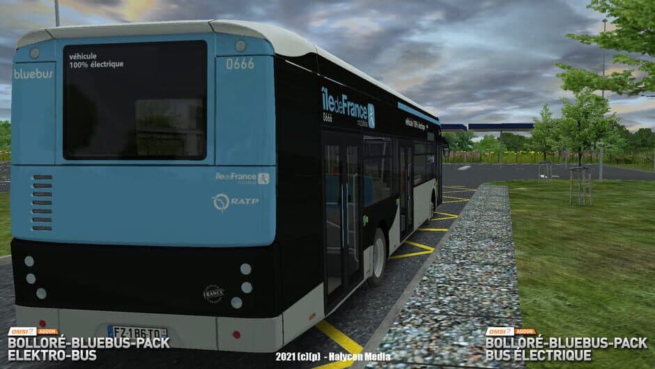 Скриншот 9 из OMSI 2: Bolloré-Bluebus-Pack Elektro-Bus
