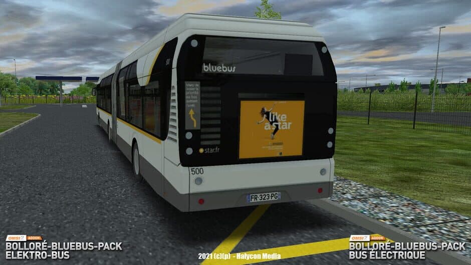 Скриншот 10 из OMSI 2: Bolloré-Bluebus-Pack Elektro-Bus