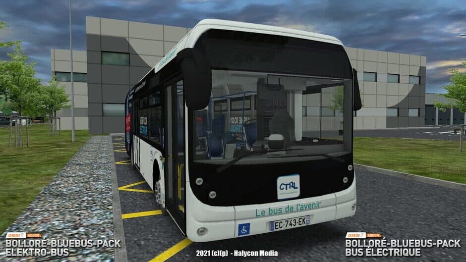Скриншот 12 из OMSI 2: Bolloré-Bluebus-Pack Elektro-Bus