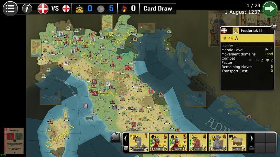 Скриншот 8 из Wars Across the World: Cortenuova 1237