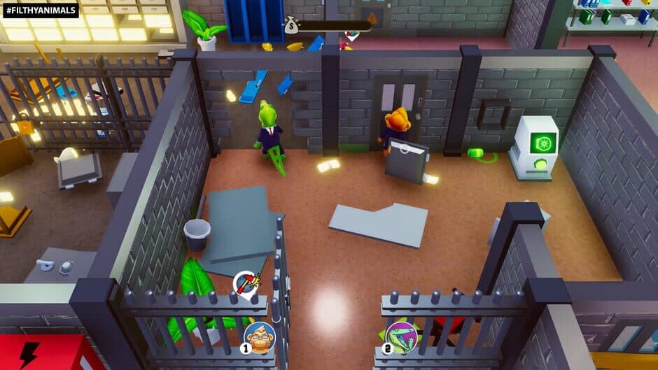 Скриншот 4 из Filthy Animals: Heist Simulator