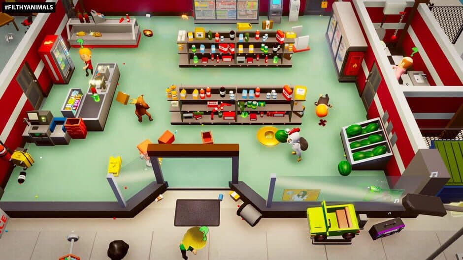 Скриншот 9 из Filthy Animals: Heist Simulator